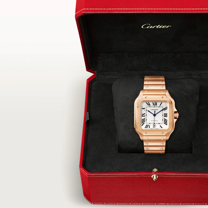 Santos De Cartier White Dial - WGSA0018