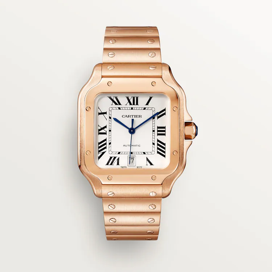 Santos De Cartier White Dial - WGSA0018