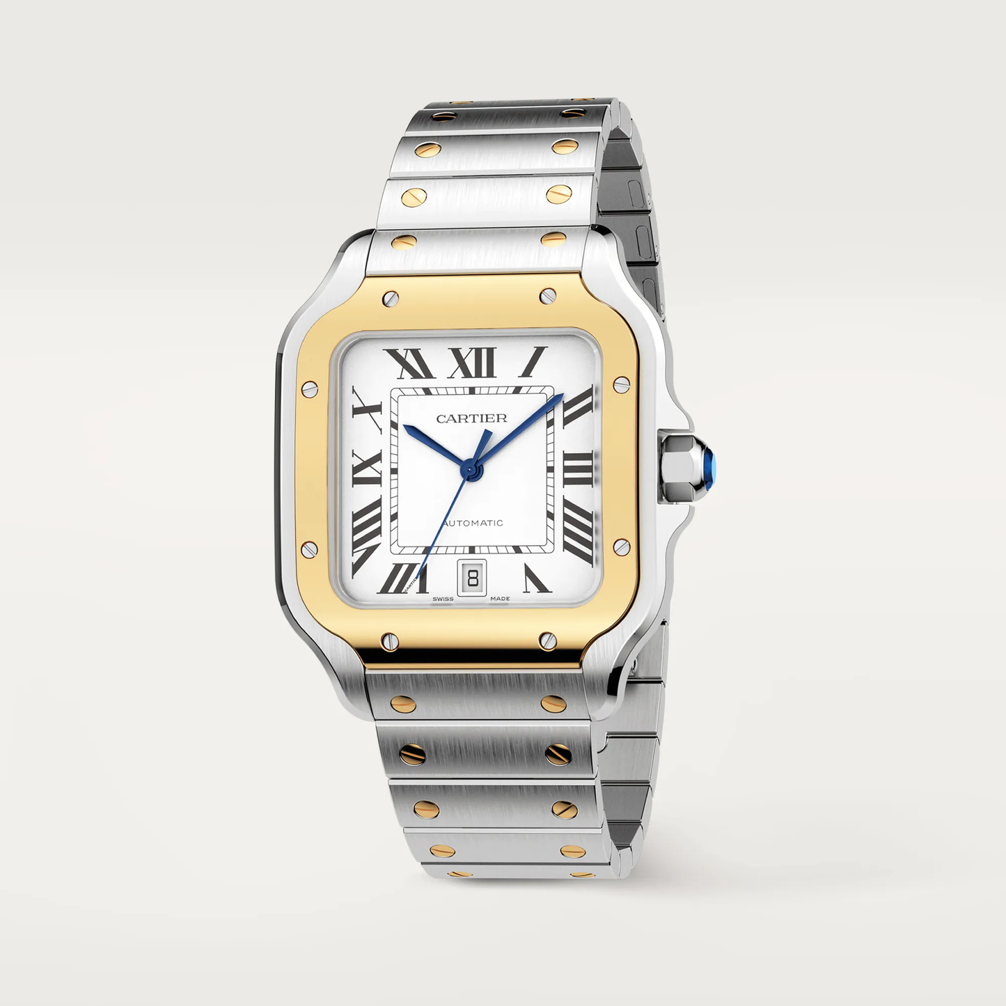 Santos De Cartier White Dial - W2SA0009