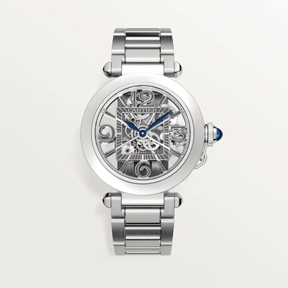 Pasha de Cartier White Dial - WHPA0007