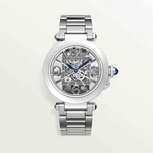 Pasha de Cartier White Dial - WHPA0007