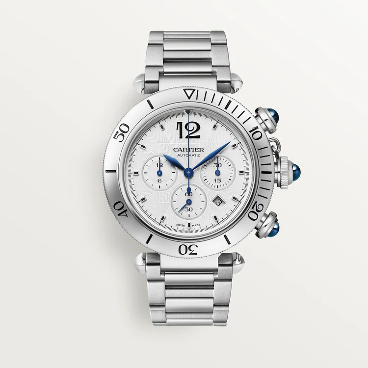 Pasha de Cartier White Dial - WSPA0018