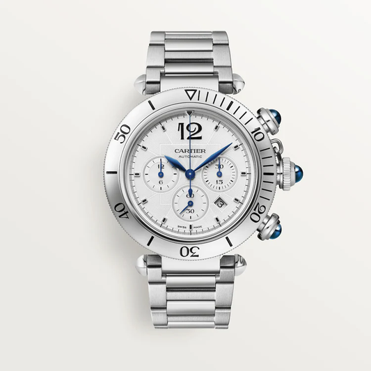 Pasha de Cartier White Dial - WSPA0018