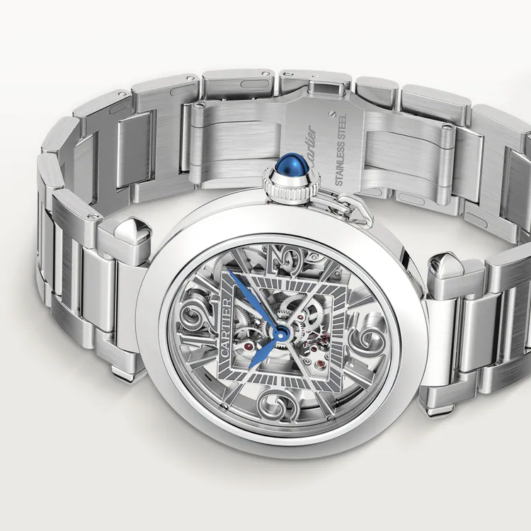 Pasha de Cartier White Dial - WHPA0007