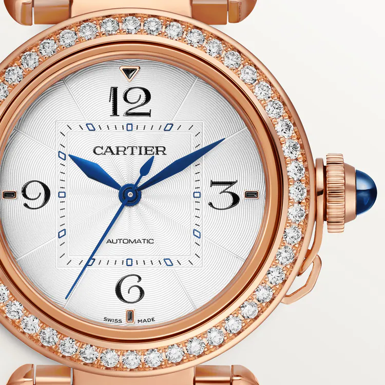 Pasha de Cartier White Dial - WJPA0013