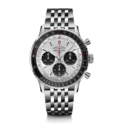 Breitling White Dial AB0138241G1A1