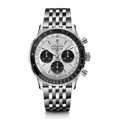 Breitling White Dial AB0138241G1A1