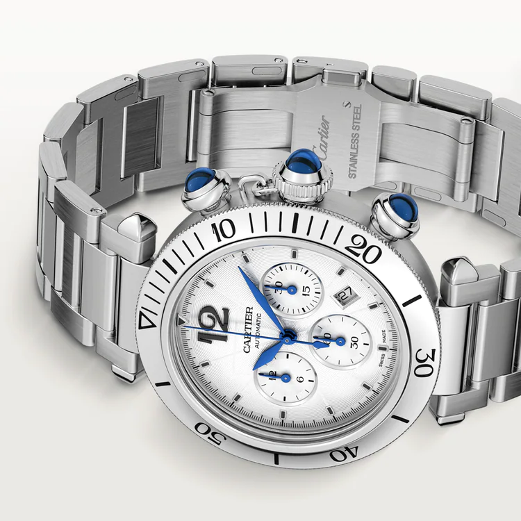 Pasha de Cartier White Dial - WSPA0018