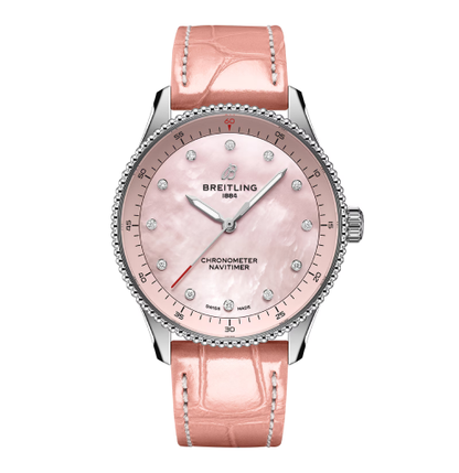Breitling Pink Dial A77320D91K1P1