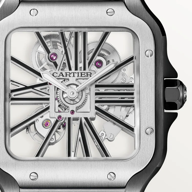 Santos De Cartier White Dial - WHSA0027