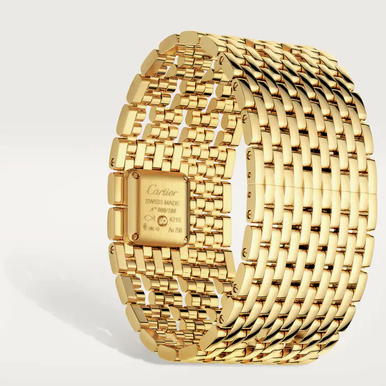 Panthère de Cartier cuff White Dial - WGPN0018
