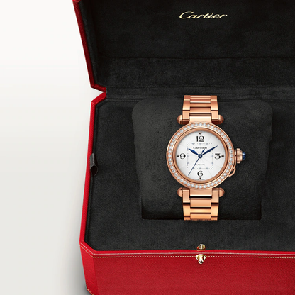 Pasha de Cartier White Dial - WJPA0013