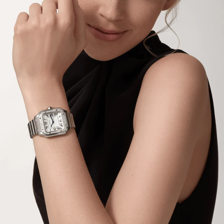 Santos De Cartier White Dial - W4SA0005