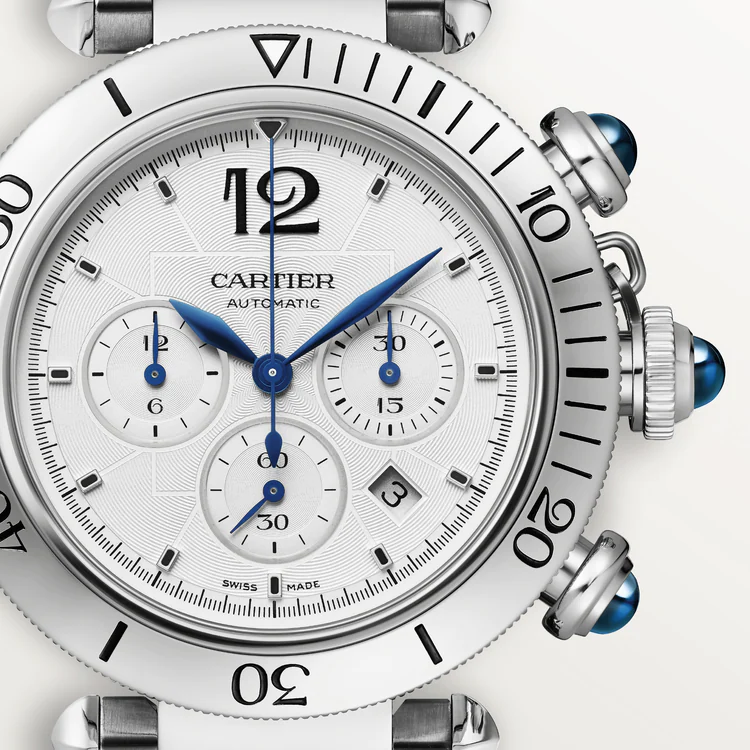 Pasha de Cartier White Dial - WSPA0018