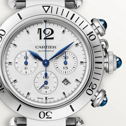 Pasha de Cartier White Dial - WSPA0018