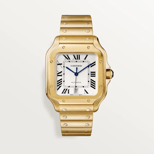 Santos De Cartier White Dial - WGSA0029