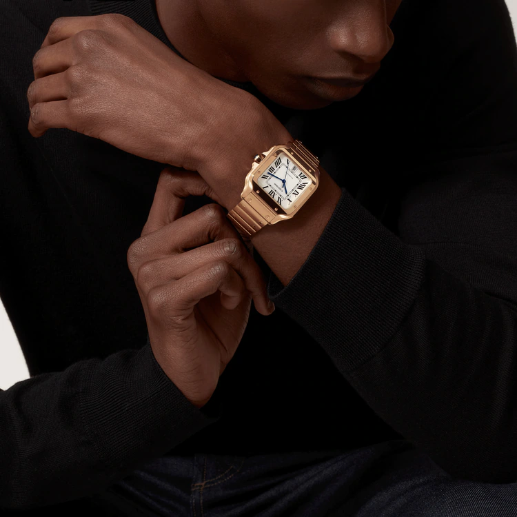 Santos De Cartier White Dial - WGSA0018