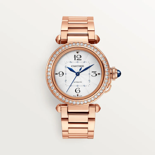 Pasha de Cartier White Dial - WJPA0013