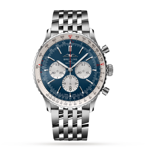 Breitling Blue Dial AB0137211C1A1
