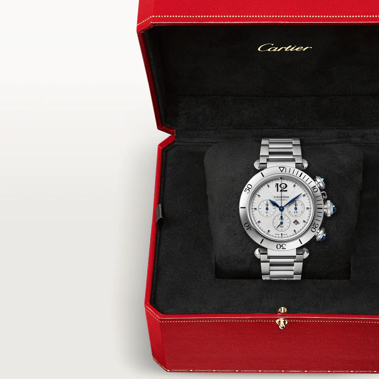 Pasha de Cartier White Dial - WSPA0018