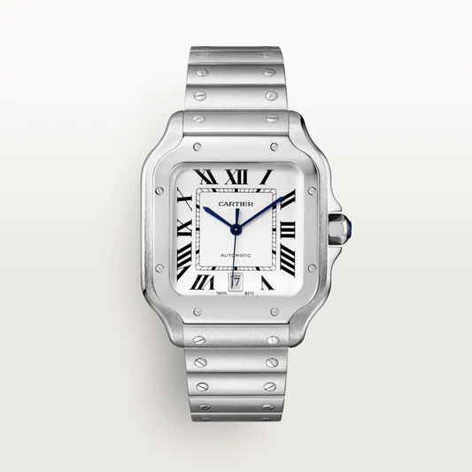Santos De Cartier White Dial - WSSA0018