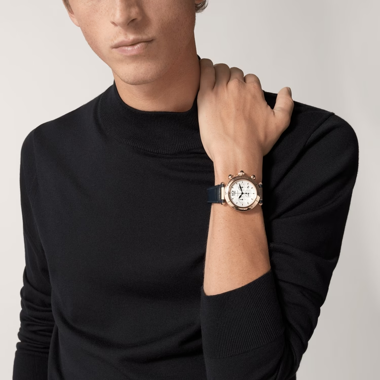 Pasha de Cartier White Dial - WGPA0017