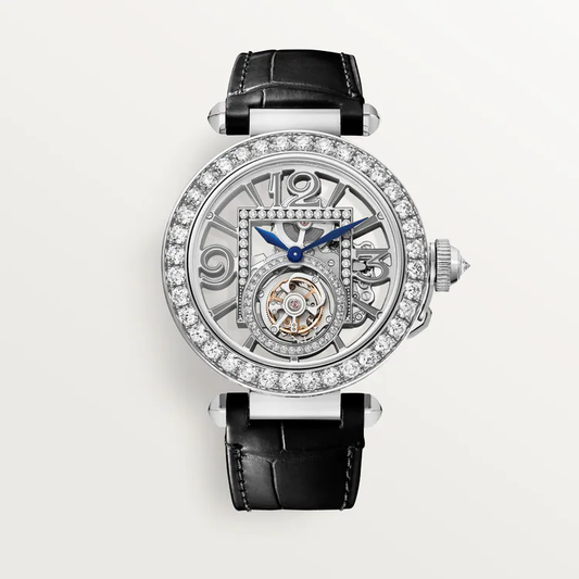 Pasha de Cartier White Dial - HPI01435