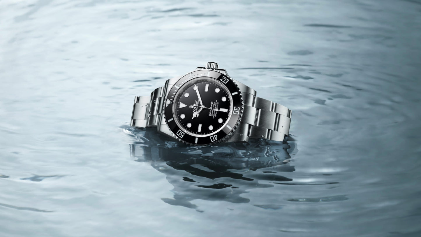 Rolex Bright Black Dial 124060