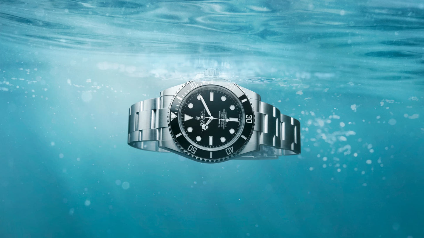 Rolex Bright Black Dial 124060