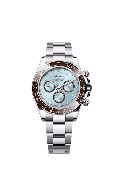 Rolex Cosmograph Daytona Platinum Ice Blue Dial 116506