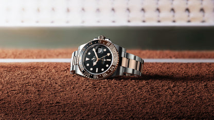Rolex GMT Master II Rootbeer 408691K8 Bright Black Dial 126711CHNR