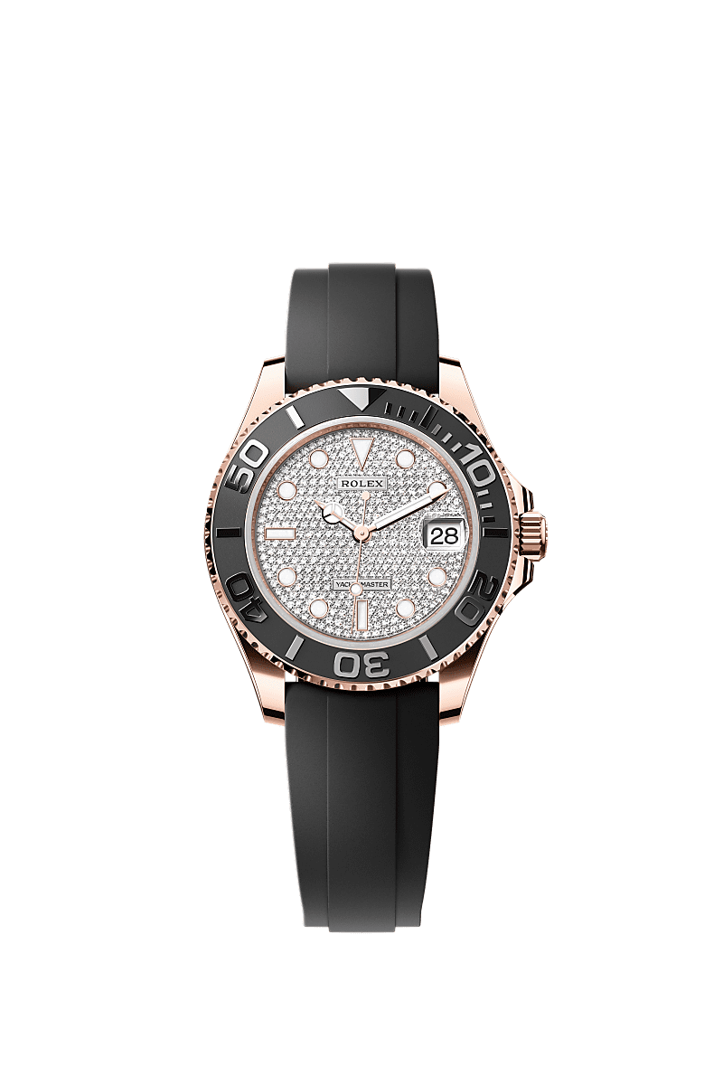 Rolex Yatch-Master 37mm Diamond Paved Dial 268655