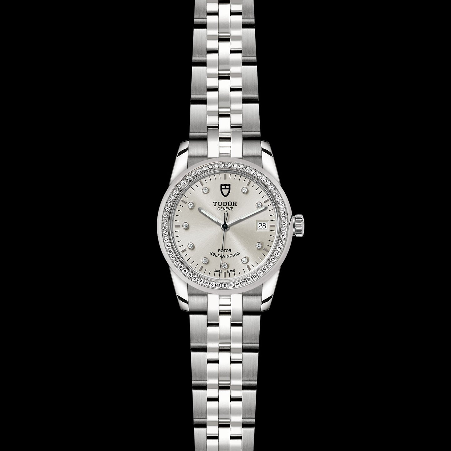 Tudor Glamour Date 36mm Silver Dial 55020-0003