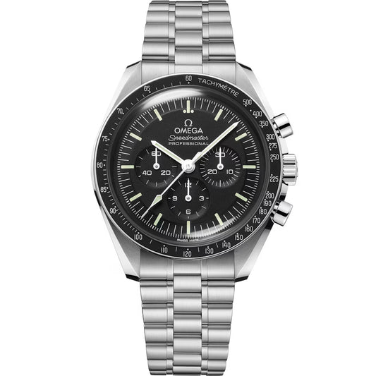 Omega Speedmaster Moonwatch Professional Black Dial - 31030425001001