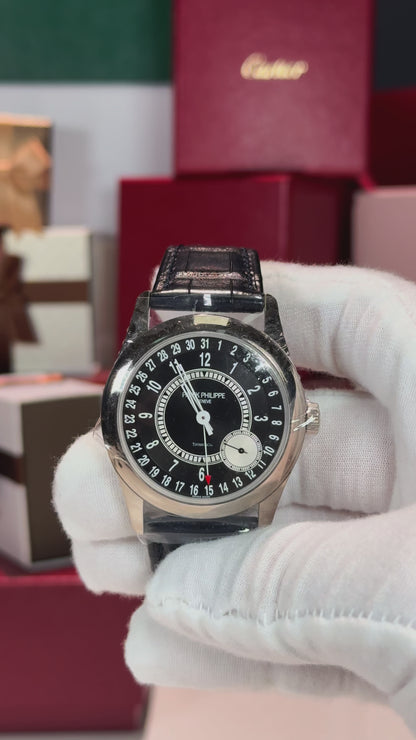 Patek Philippe Calatrava Black Dial 6006G