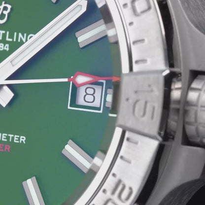 Breitling Green Dial A17328101L1A1
