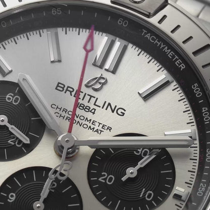Breitling White Dial AB0134101G1A1