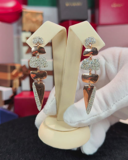14k Rose Gold Earrings