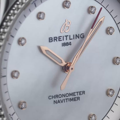 Breitling White Dial A77320E61A2P2