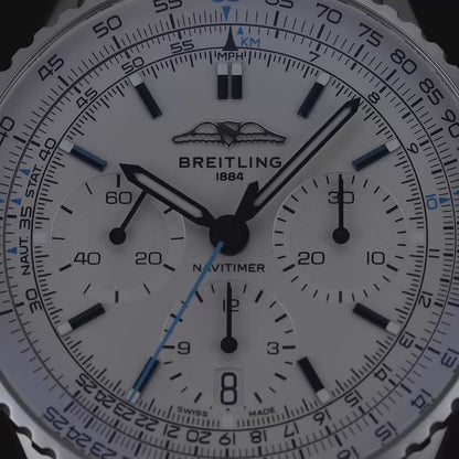Breitling White Dial AB0139A71G1A1