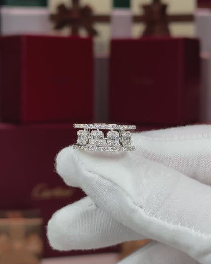14k White Gold Diamond Ring