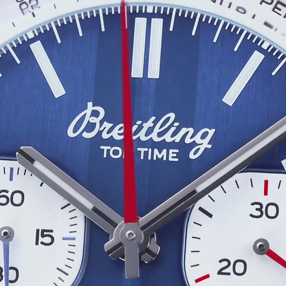 Breitling Blue Dial AB01763A1C1X1