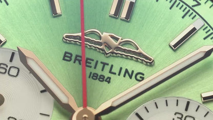 Breitling Green Dial AB0139211L1P1