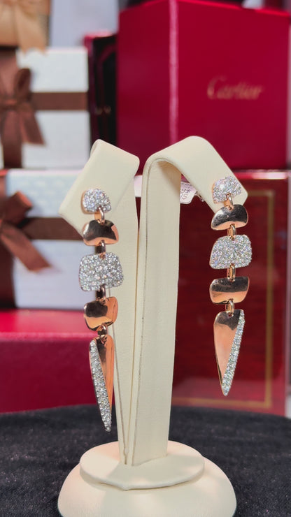 14k Rose Gold Earrings