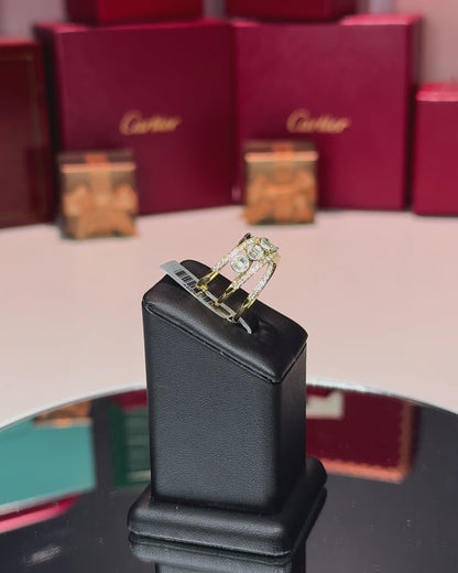 14k Yellow Gold Diamond Ring
