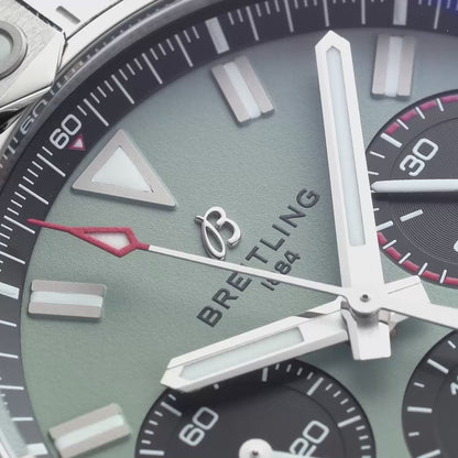 Breitling Green Dial AB0147101L1X1