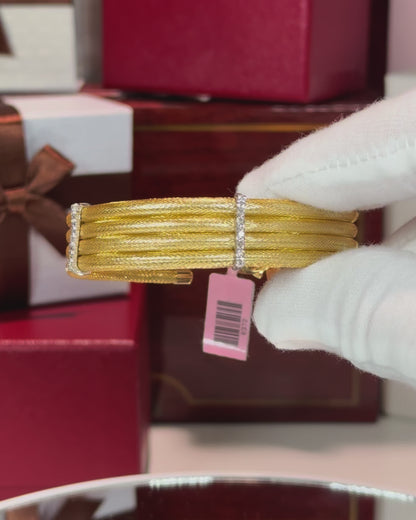 14k Yellow Gold Rope Bracelet