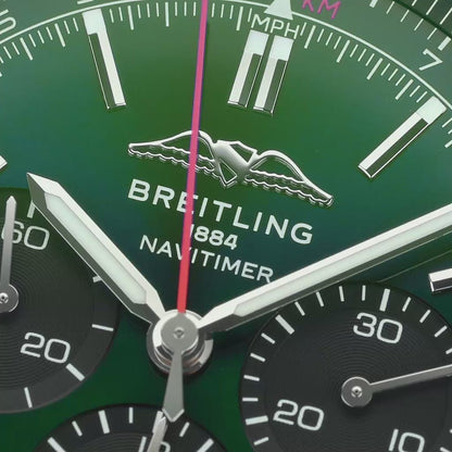 Breitling Green Dial AB0137241L1P1