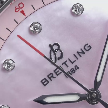 Breitling Pink Dial A77320D91K1P1