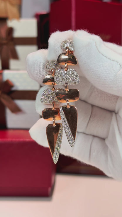 14k Rose Gold Earrings